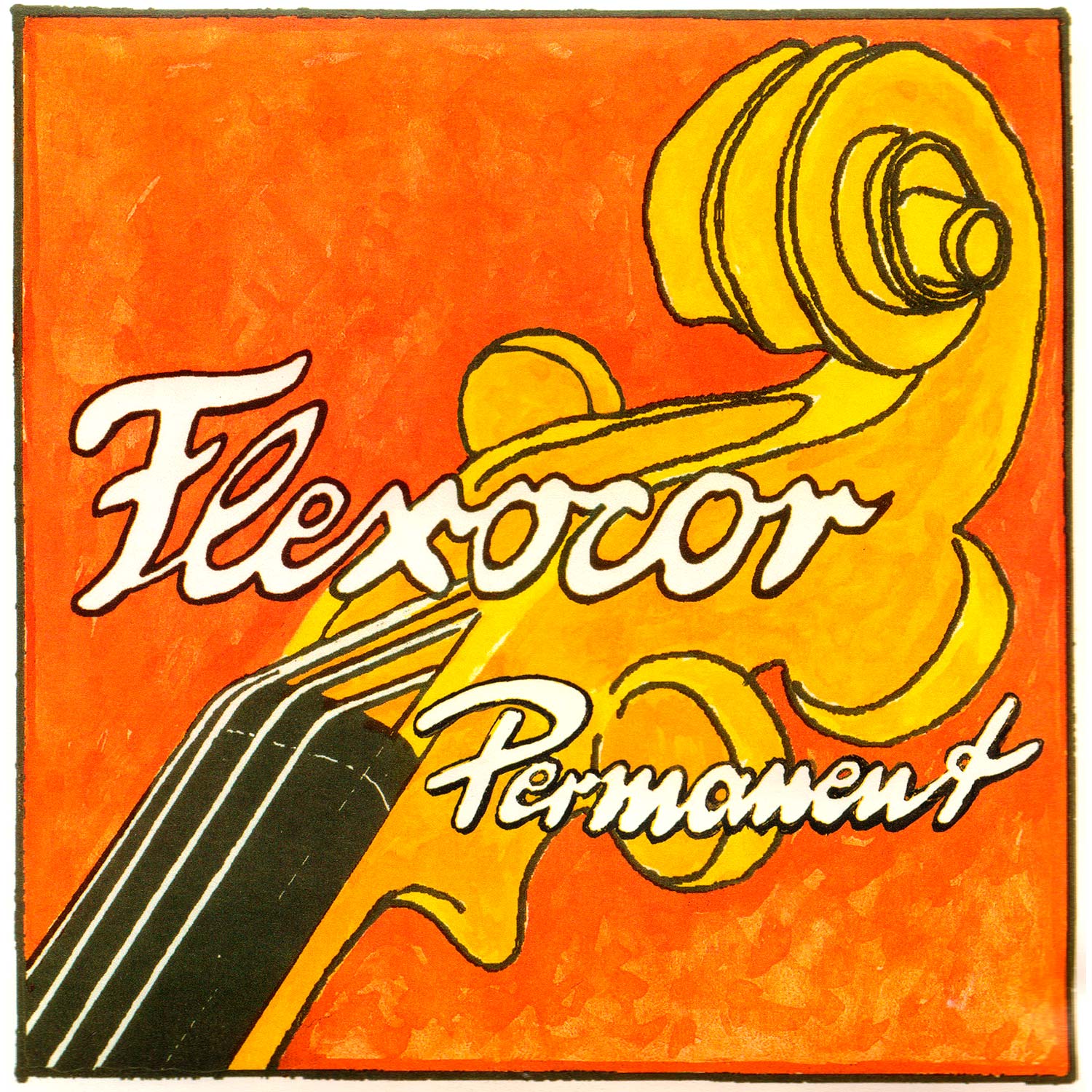 FlexocorPermanent Violin D String Titanium Medium with Ball End Johnson String Instrument