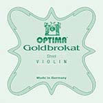 Goldbrokat Premium Violin E String - steel: Medium #26, loop