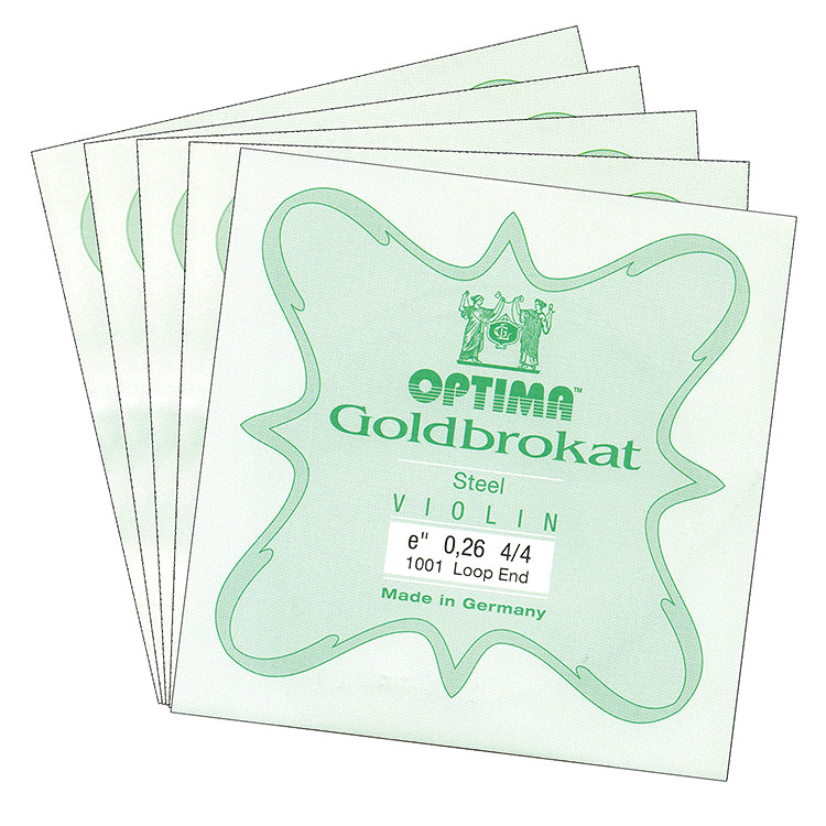 Goldbrokat Violin E -5 Pack, Medium #26, Loop