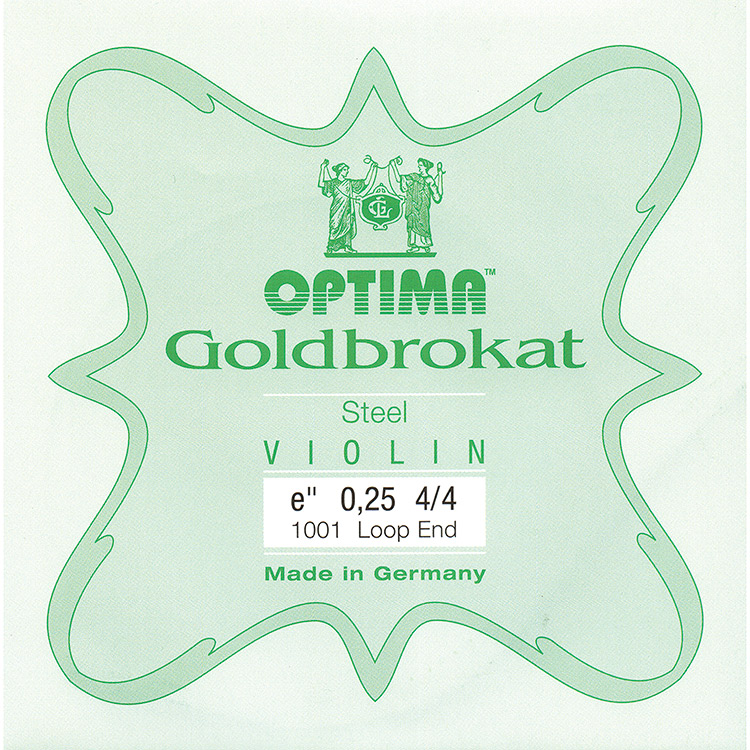 Goldbrokat Violin E String - Steel: Thin (#25 Gauge) with Loop End