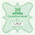 Goldbrokat Violin E String - Steel: Thin (#25 Gauge) with Loop End