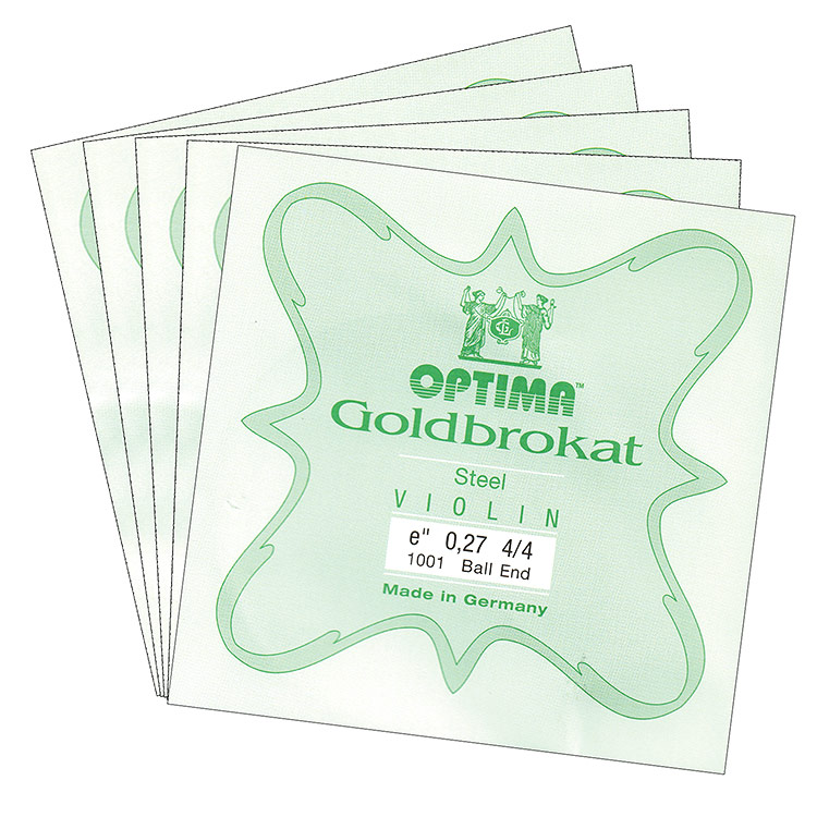 Goldbrokat Violin E -5 Pack, Medium #27, ball