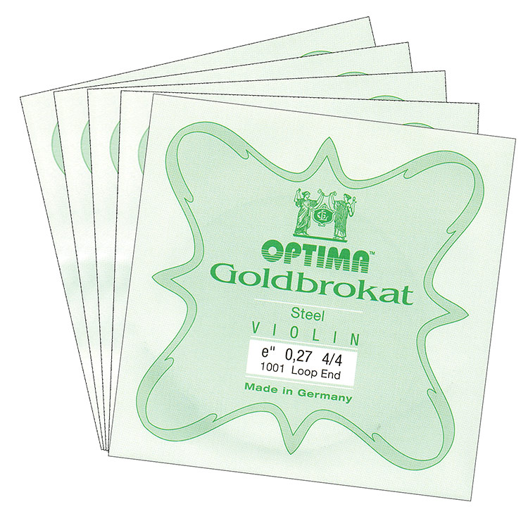 Goldbrokat Violin E -5 Pack, Thick #27, Loop