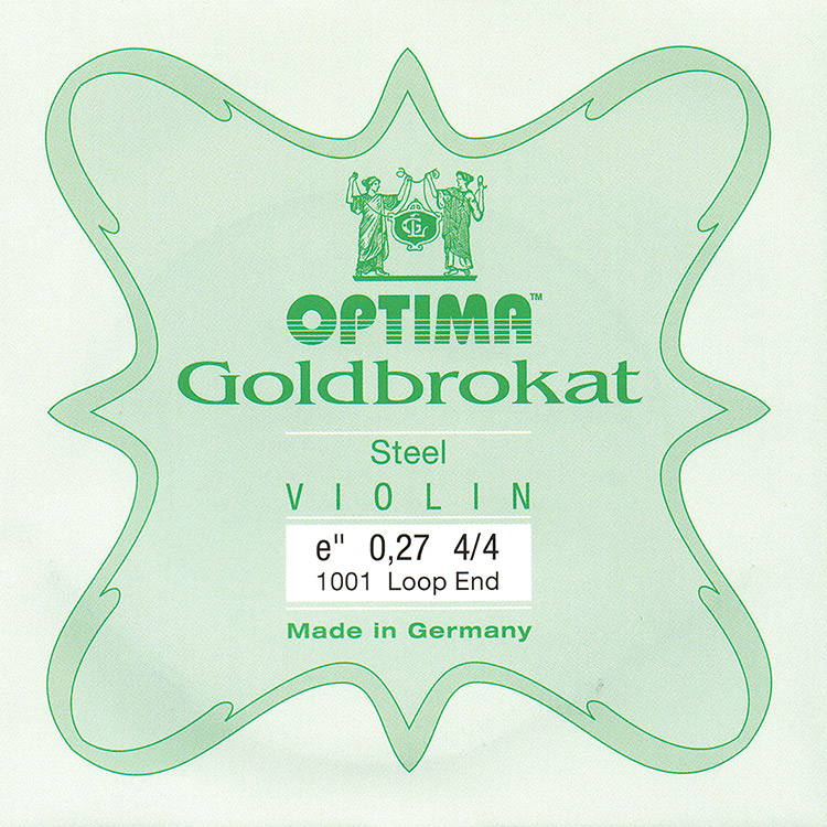 Goldbrokat Violin E String - Steel: Heavy (#27 Gauge) with Loop End
