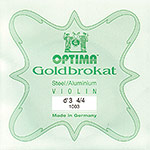 Goldbrokat Violin D String - Aluminum/Steel: Medium