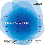 Helicore Octave 4/4 Violin G (G2) Tungsten-Silver String: Medium