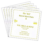 Hill Violin E - 5 Pack, Medium Ball End