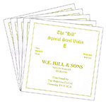 Hill Violin E - 5 Pack, Medium Loop End