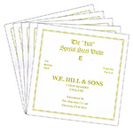 Hill Violin E - 5 Pack, Thick Loop End