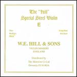 Hill Violin E String - steel: Thick, loop end