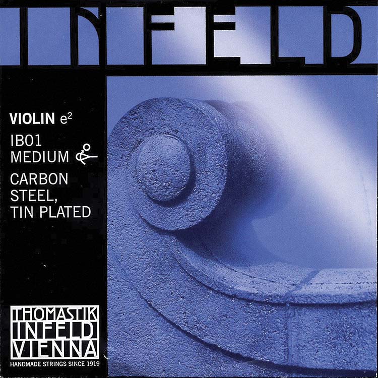 Infeld Blue Violin E String - tin-plated/steel: Medium