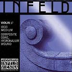Infeld Blue Violin D String - hydroalium/synthetic: Medium