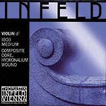 Infeld Blue Violin D String - hydroalium/synthetic: Medium