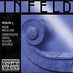 Infeld Blue Violin G String - silver/synthetic: Medium