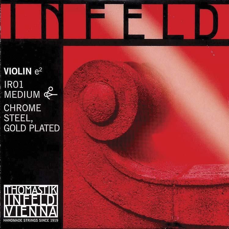 Infeld Red Violin E String - gold-plated/steel: Medium