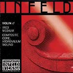 Infeld Red Violin D String - hydroalium/synthetic: Medium