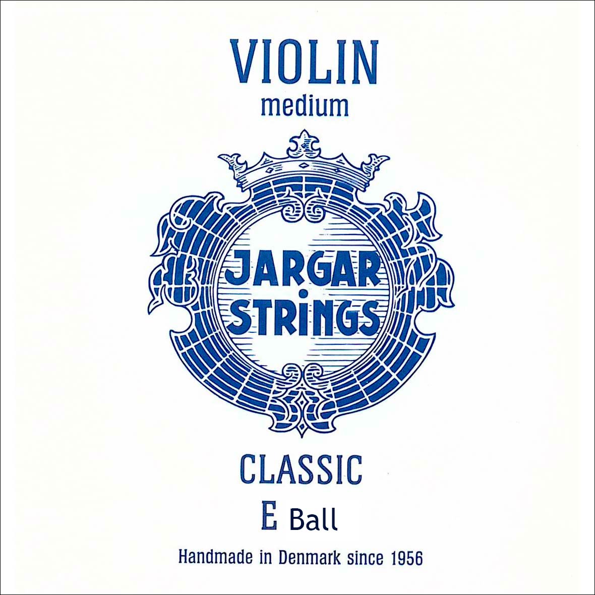 Jargar Violin E - chromesteel: Medium, ball end
