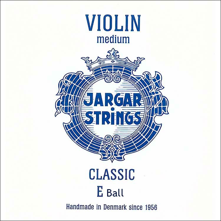 Jargar Violin E String - chromesteel: Medium, ball end