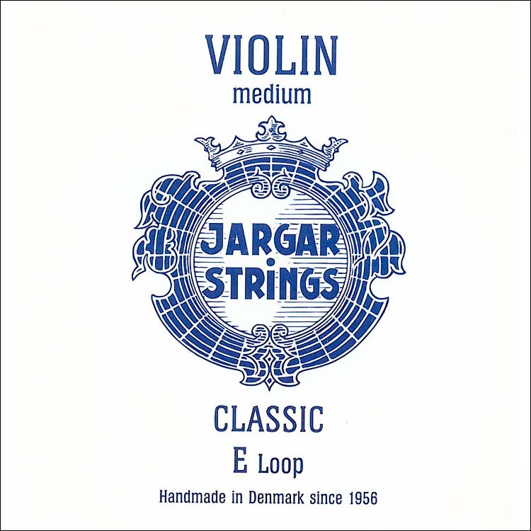 Jargar Violin E String - chromesteel: Medium, loop end