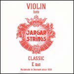 Jargar Violin E String - chromesteel: Thick/forte, ball end