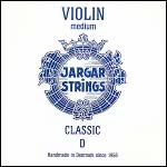 Jargar Violin D String - chromesteel/steel: Medium