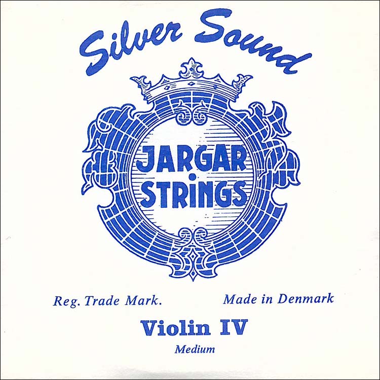 Jargar Violin G String - silver/steel: Medium