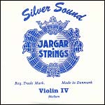 Jargar Violin G String - silver/steel: Medium