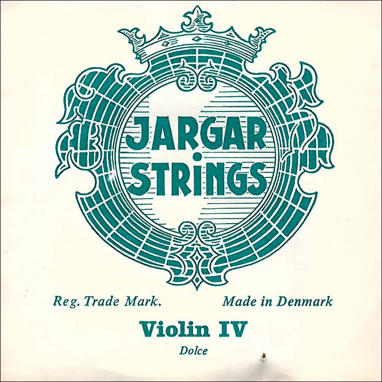 Jargar Violin G String - chromesteel/steel: Thin/dolce
