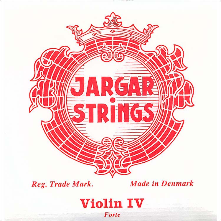 Jargar Violin G String - chromesteel/steel: Thick/ forte