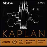 Kaplan Amo 4/4 Violin A String - aluminum Wound on Synthetic Core: Medium