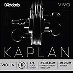 Kaplan Vivo 4/4 Violin E String - Tinned High Carbon Steel: Medium