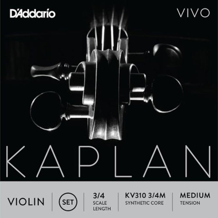Kaplan Vivo 3/4 Violin String Set - Medium
