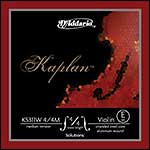 Kaplan Solutions Violin Non Whistling E String - aluminum/steel:
