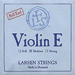 Larsen Violin E String - steel: Medium, ball end