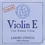 Larsen Violin E String - steel: Medium, loop end