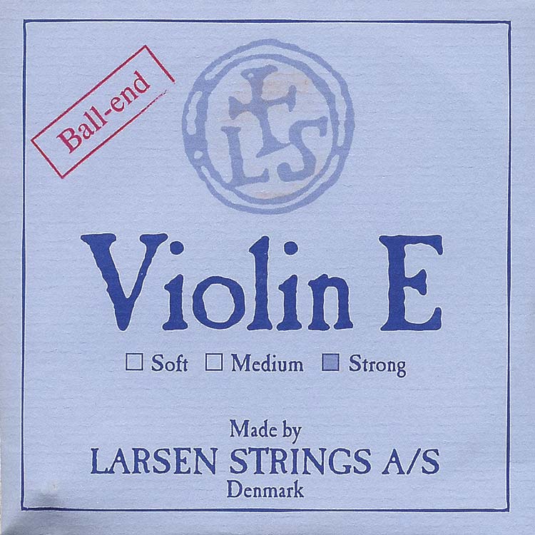 Larsen Violin E String - steel: Strong, ball end