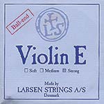 Larsen Violin E String - steel: Strong, ball end