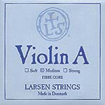 Larsen Violin A String - aluminum/spiral alloy: Medium