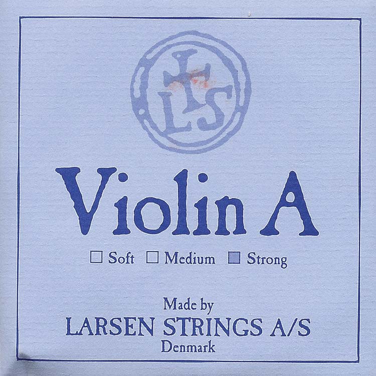 Larsen Violin A String - aluminum/spiral alloy: Strong
