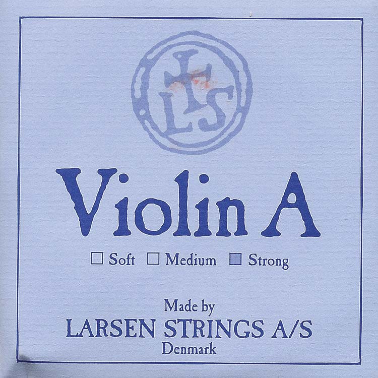 Larsen Violin A String - aluminum/spiral alloy: Strong