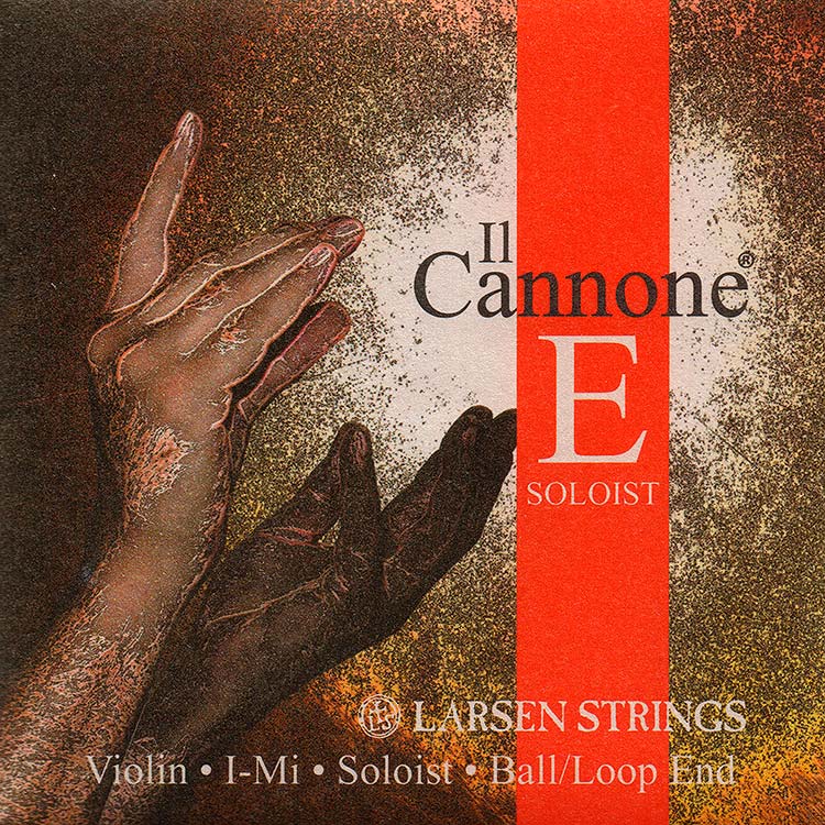 Il Cannone Soloist Violin E String - Carbon Steel: Medium 0.27, Removable Ball End