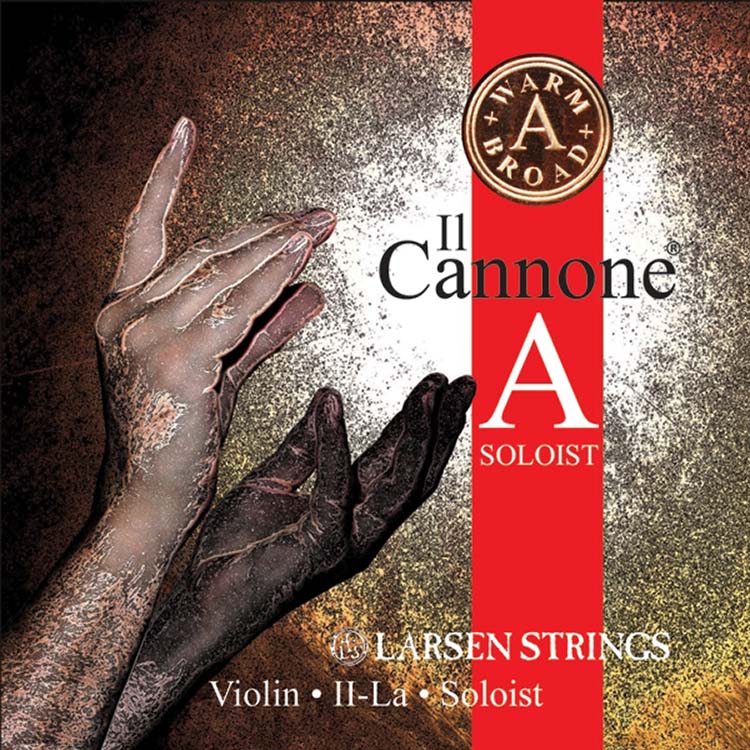 Il Cannone Soloist Warm and Broad Violin A - Aluminum/Synthetic, Medium