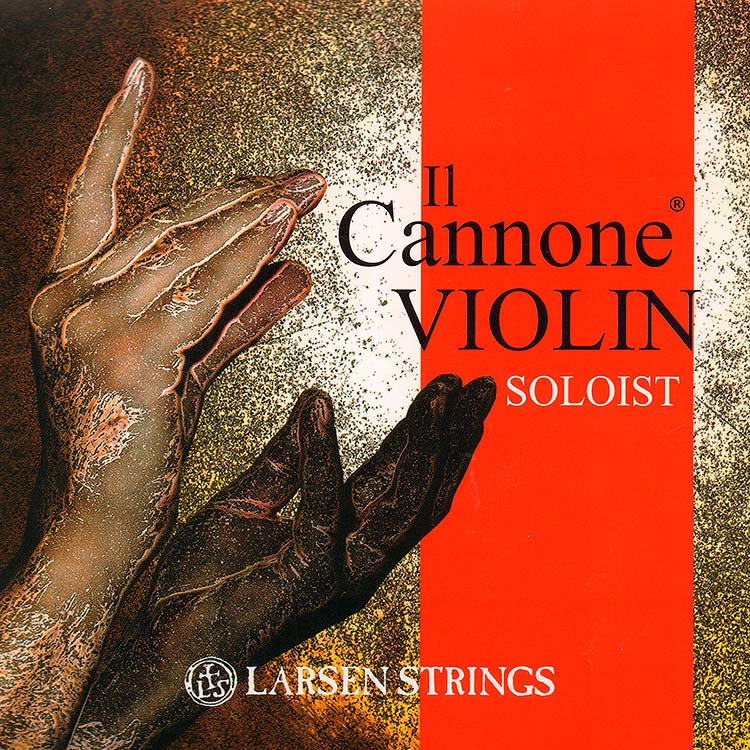 Il Cannone Soloist Violin String Set - Medium with Removable Ball E