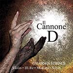 Il Cannone Direct & Focused Violin D String- Silver/Synthetic, Medium