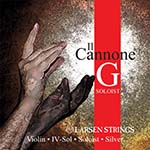 Il Cannone Direct & Focused Soloist Violin G String - Silver/Synthetic, Medium
