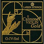 Il Cannone Gold Violin G String - gold/synthetic, medium gauge