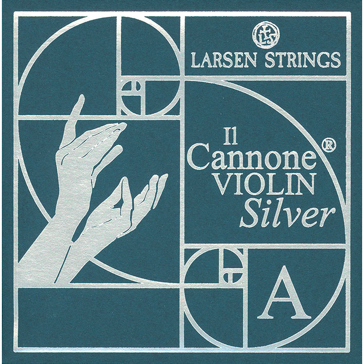 Larsen Il Cannone Silver Violin A String, Medium