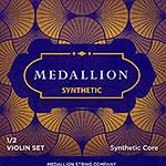 Medallion Synthetic 1/2 Violin String Set with Steel Ball End E