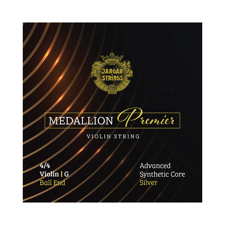 Medallion Premier 4/4 Violin G String, Silver wound on Synthetic