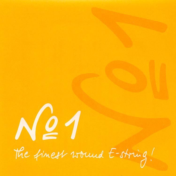 No1. Pirastro Universal E String - chromesteel: Thin/weich, ball end